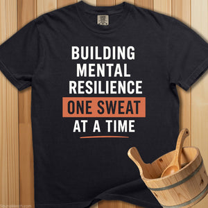 Mental Resilience Sauna T-Shirt - Black