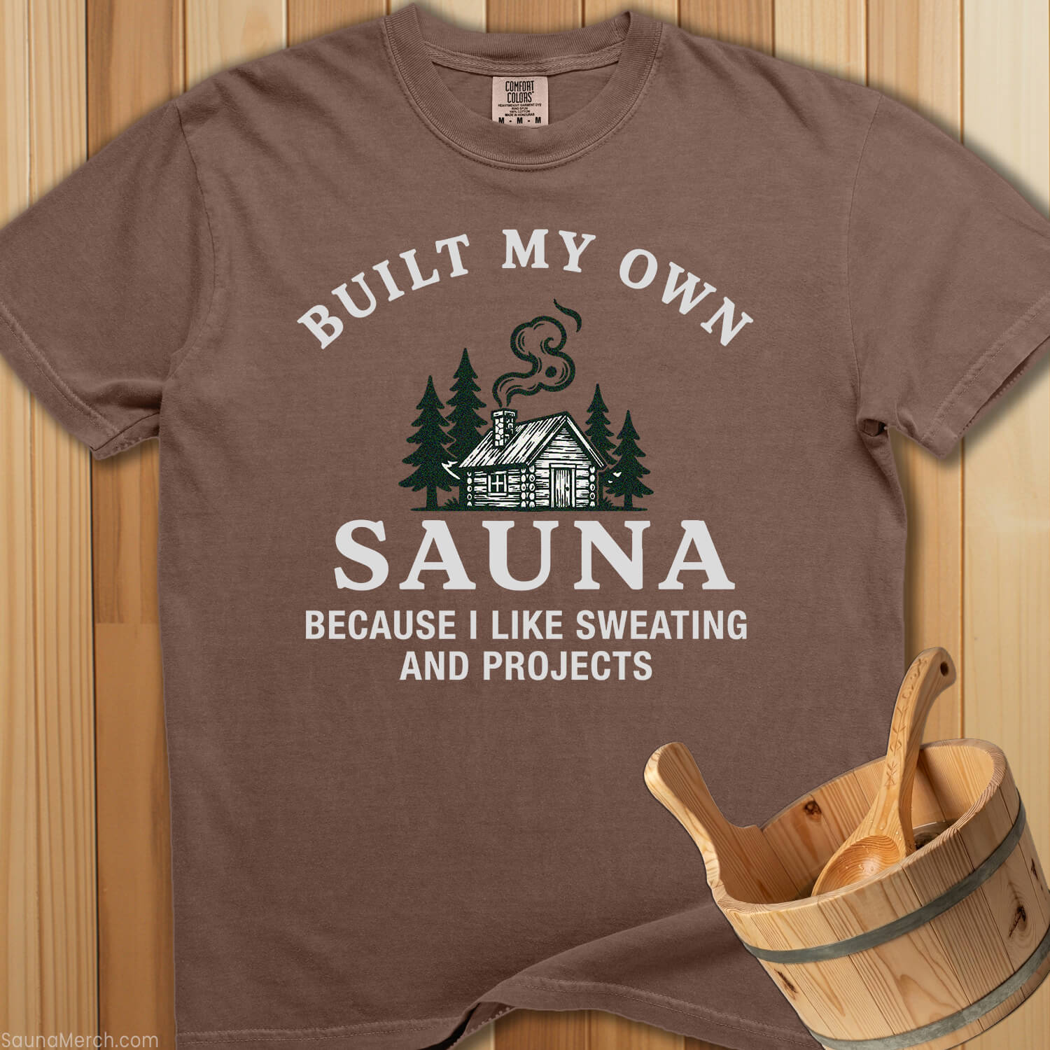 Built My Own Sauna, I Like Sweating And Projects - SaunaMerch