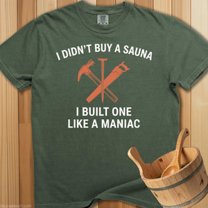 I Didn't Buy a Sauna, Built One Like a Maniac - Moss