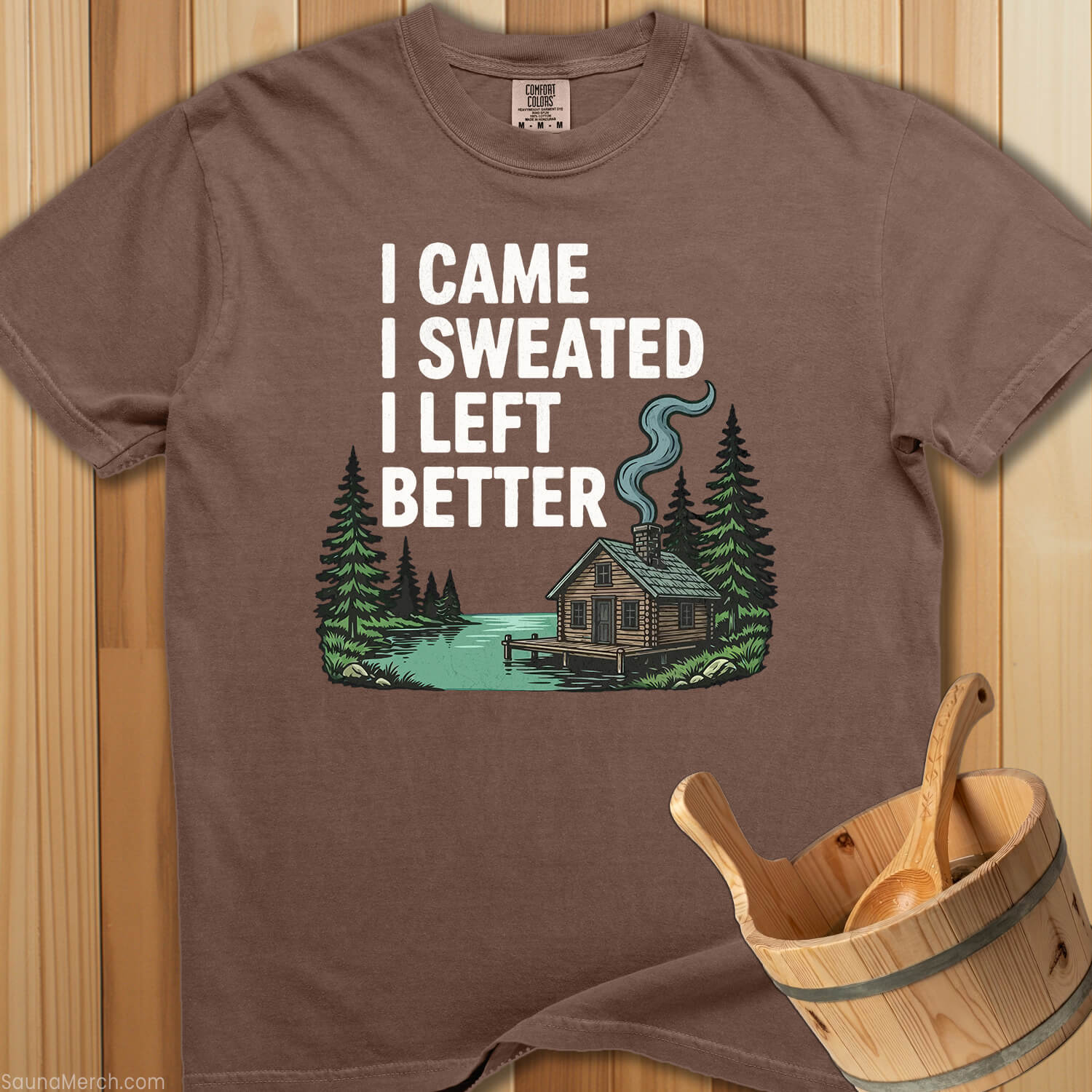 I Came I Sweated I Left Better T-Shirt - Espresso