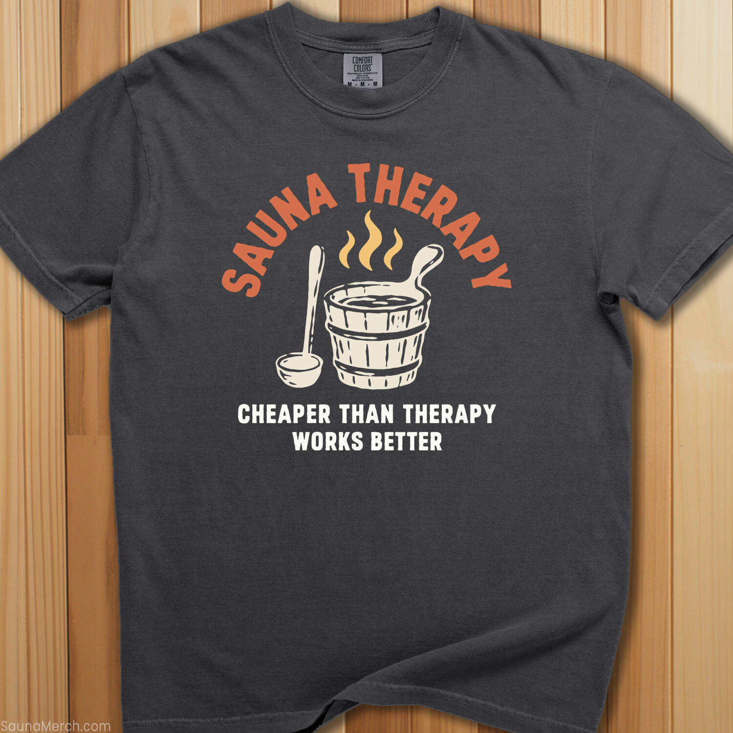 Cheap Sauna Therapy T-Shirt - SaunaMerch
