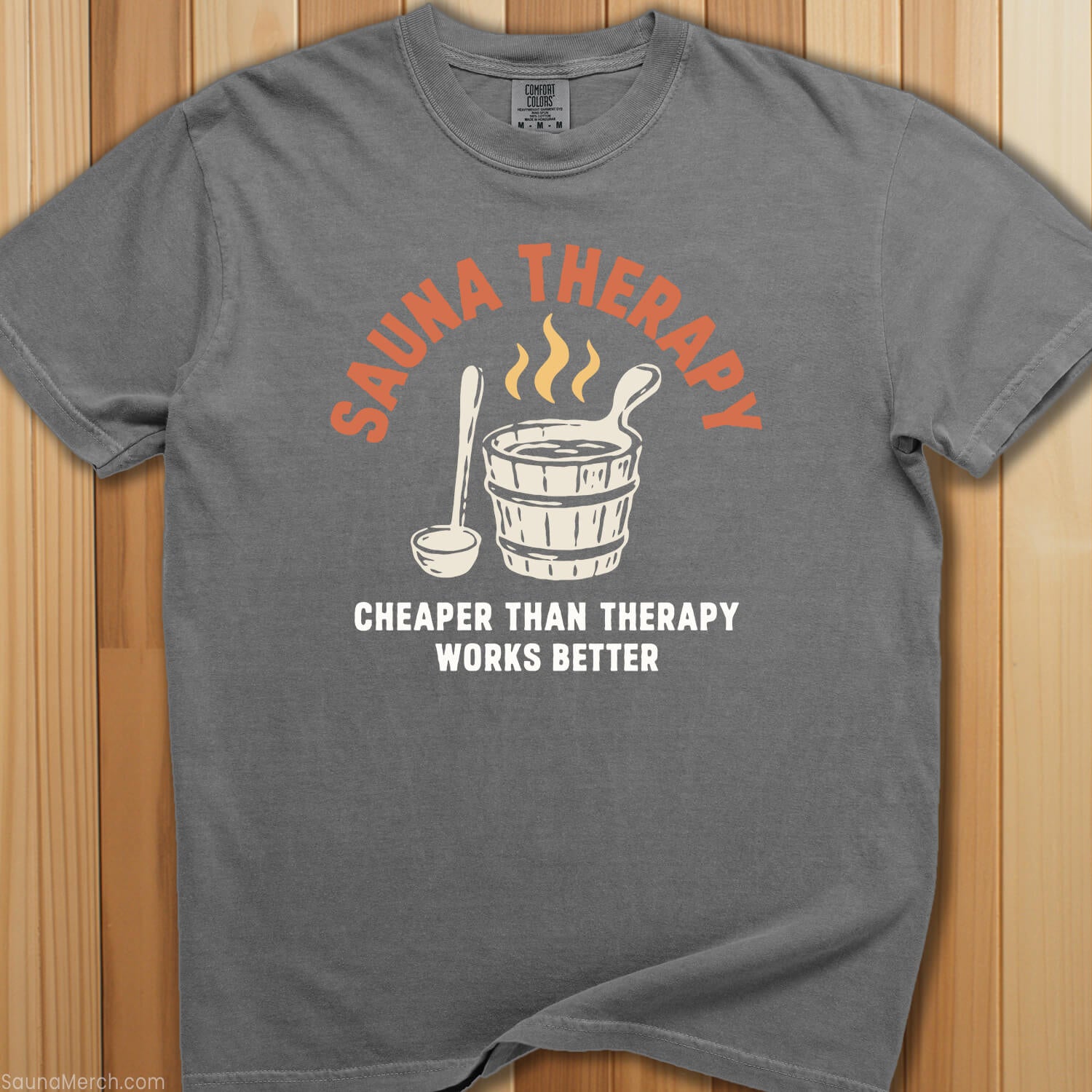 Cheap Sauna Therapy T-Shirt - SaunaMerch