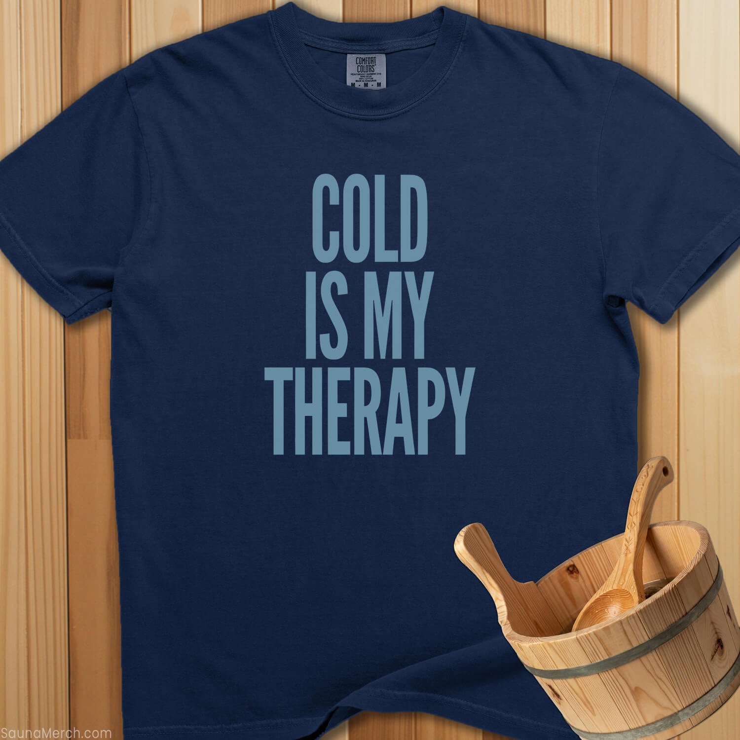 Cold Is My Therapy T-Shirt - SaunaMerch