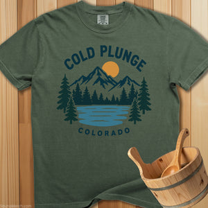 Cold Plunge Colorado T-Shirt - SaunaMerch