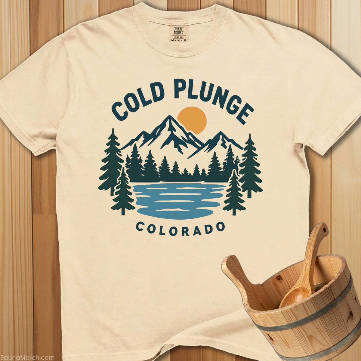 Cold Plunge Colorado T-Shirt - SaunaMerch