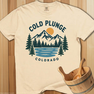 Cold Plunge Colorado T-Shirt - SaunaMerch