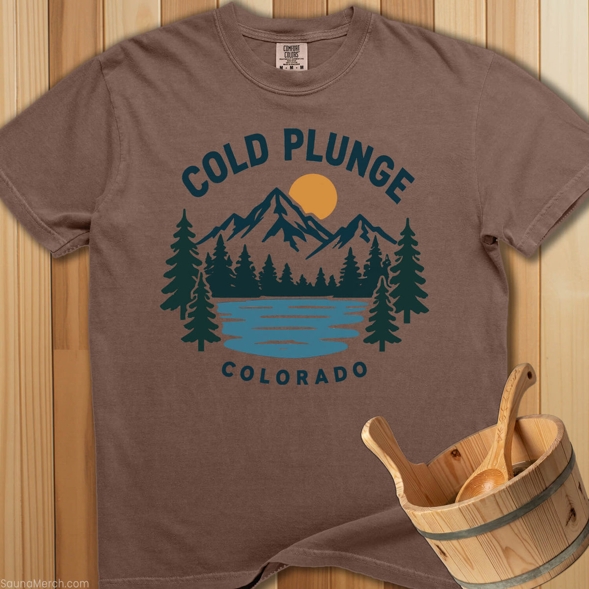 Cold Plunge Colorado T-Shirt - SaunaMerch