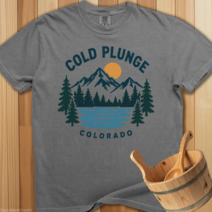 Cold Plunge Colorado T-Shirt - SaunaMerch