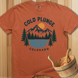 Cold Plunge Colorado T-Shirt - SaunaMerch