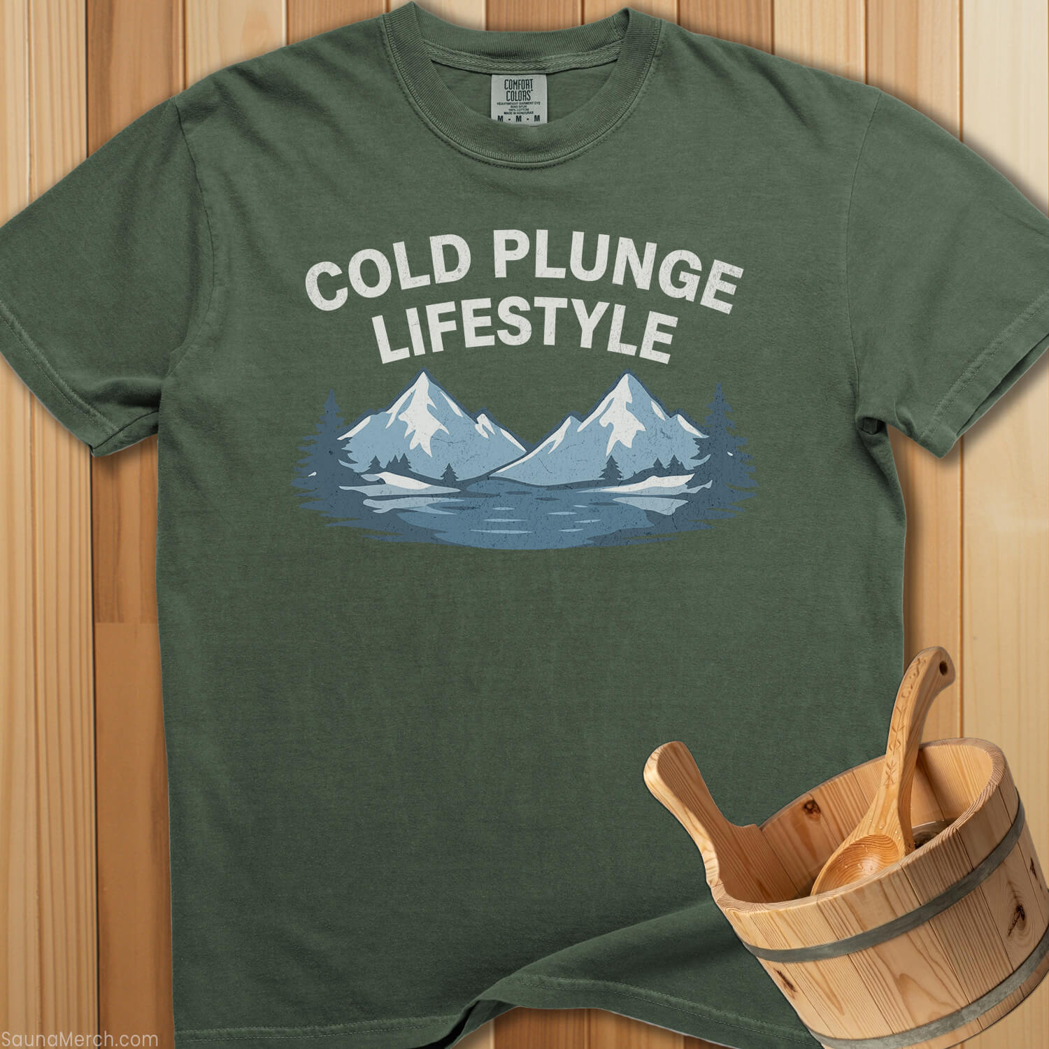 Cold Plunge Lifestyle T-Shirt - SaunaMerch