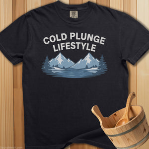 Cold Plunge Lifestyle T-Shirt - SaunaMerch