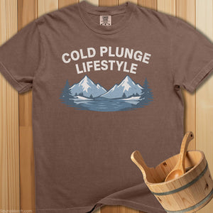 Cold Plunge Lifestyle T-Shirt - SaunaMerch