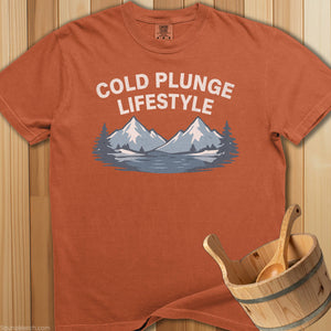 Cold Plunge Lifestyle T-Shirt - SaunaMerch