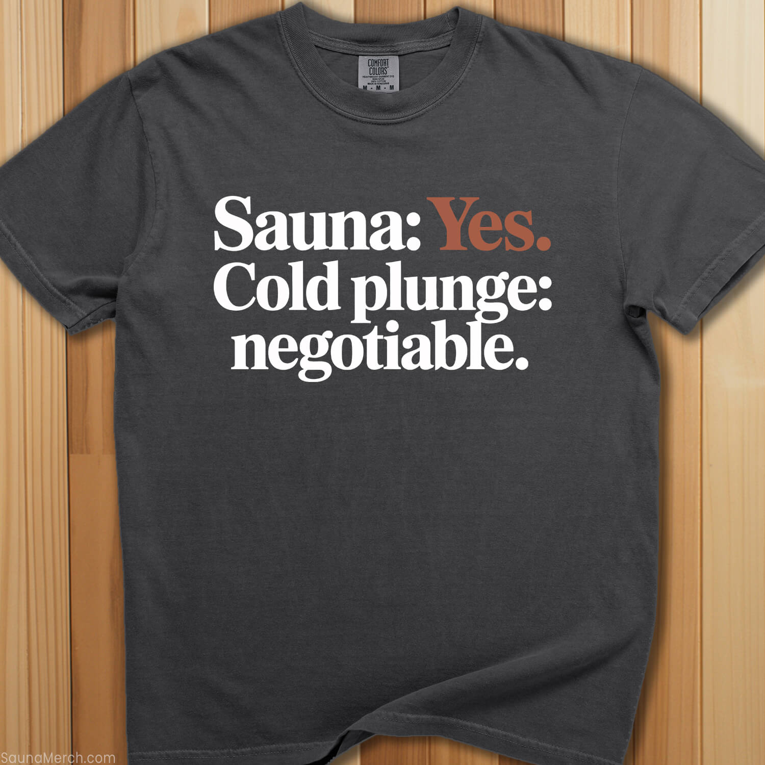Cold Plunge Negotiable T-Shirt