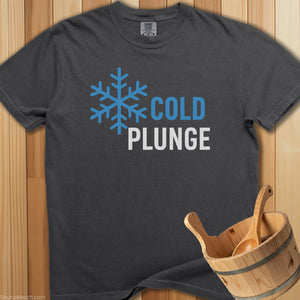 Cold Plunge Snowflake T-Shirt - Pepper