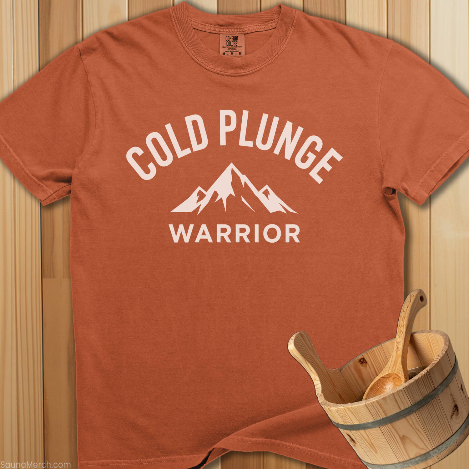 Cold Plunge Warrior T-Shirt - SaunaMerch