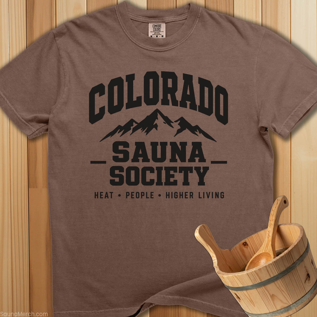 Colorado Sauna Society T-Shirt - SaunaMerch