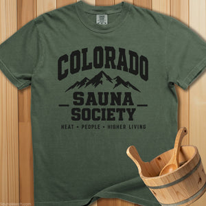 Colorado Sauna Society T-Shirt - SaunaMerch