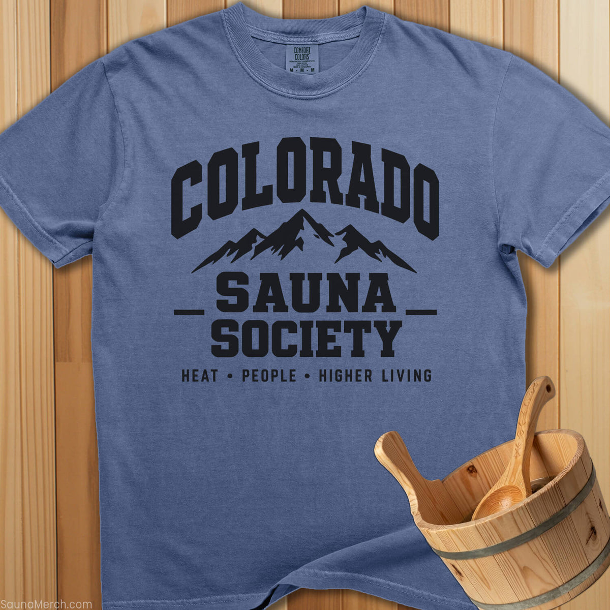 Colorado Sauna Society T-Shirt - SaunaMerch