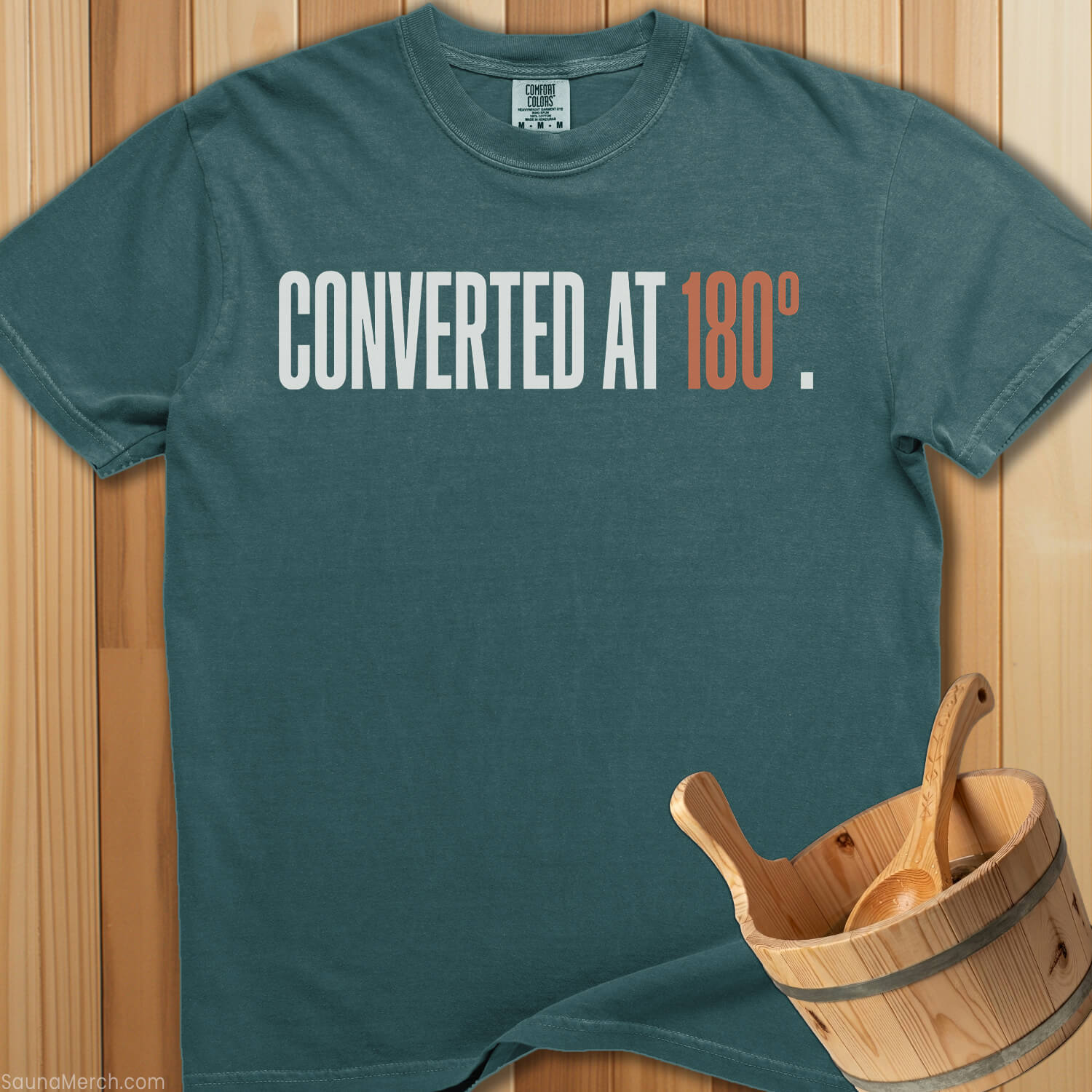 Converted At 180 Degrees T-Shirt - SaunaMerch