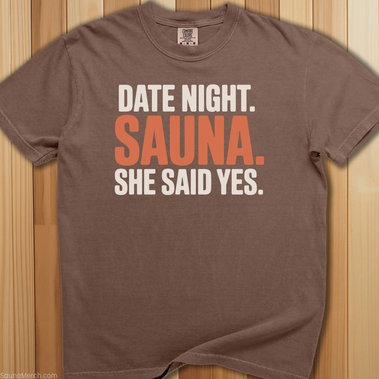 Date Night Sauna T-Shirt - SaunaMerch