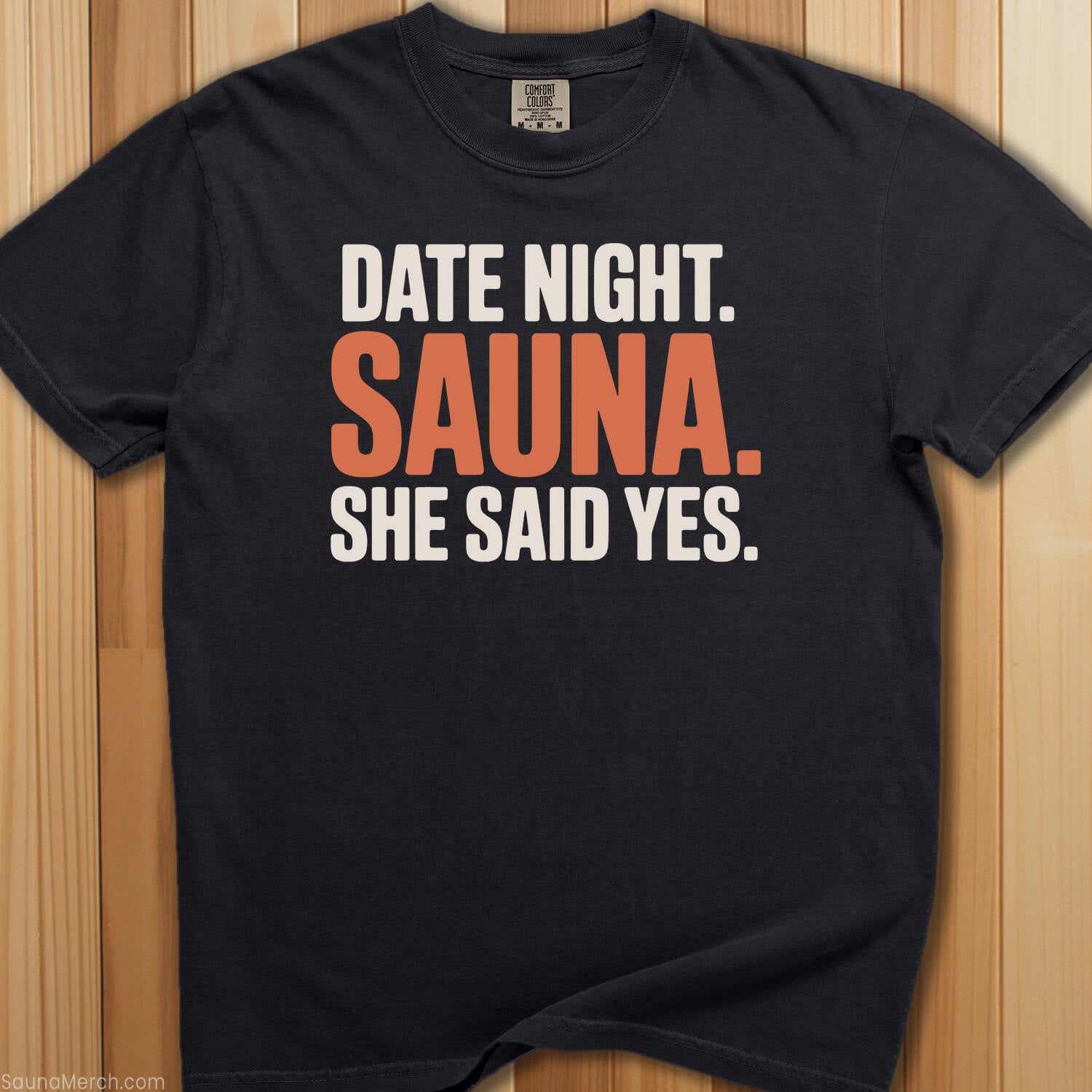 Date Night Sauna T-Shirt - SaunaMerch