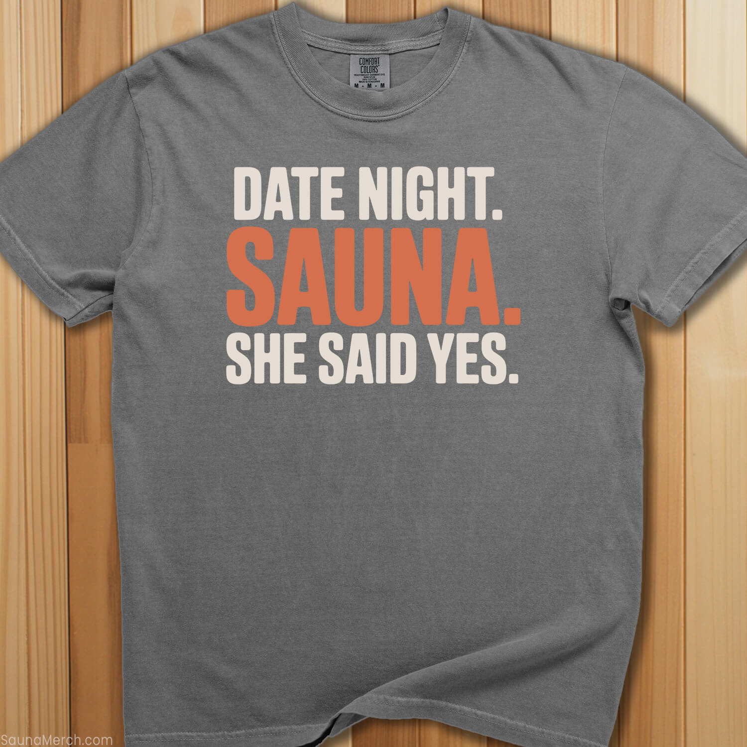 Date Night Sauna T-Shirt - SaunaMerch