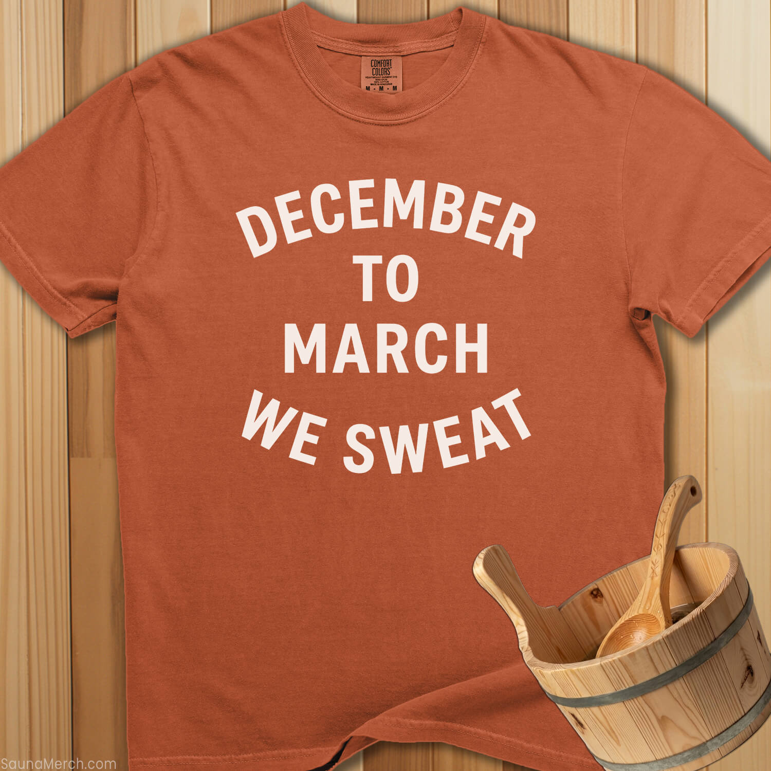 December to March Sweat T-Shirt - Yam