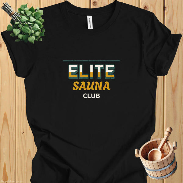 "Elite Sauna Club" Exclusive T-Shirt for Sauna Lovers