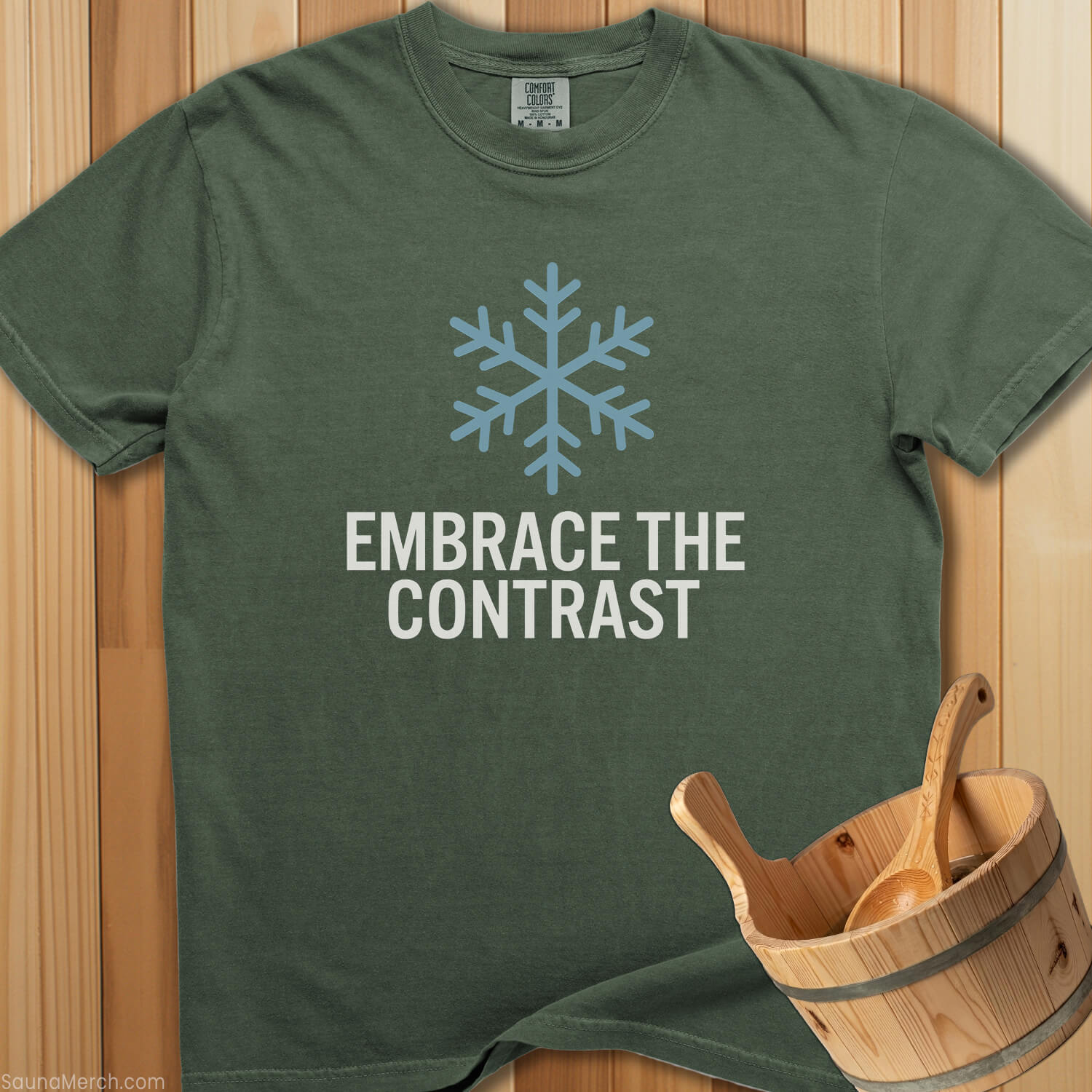 Embrace The Contrast T-Shirt - SaunaMerch