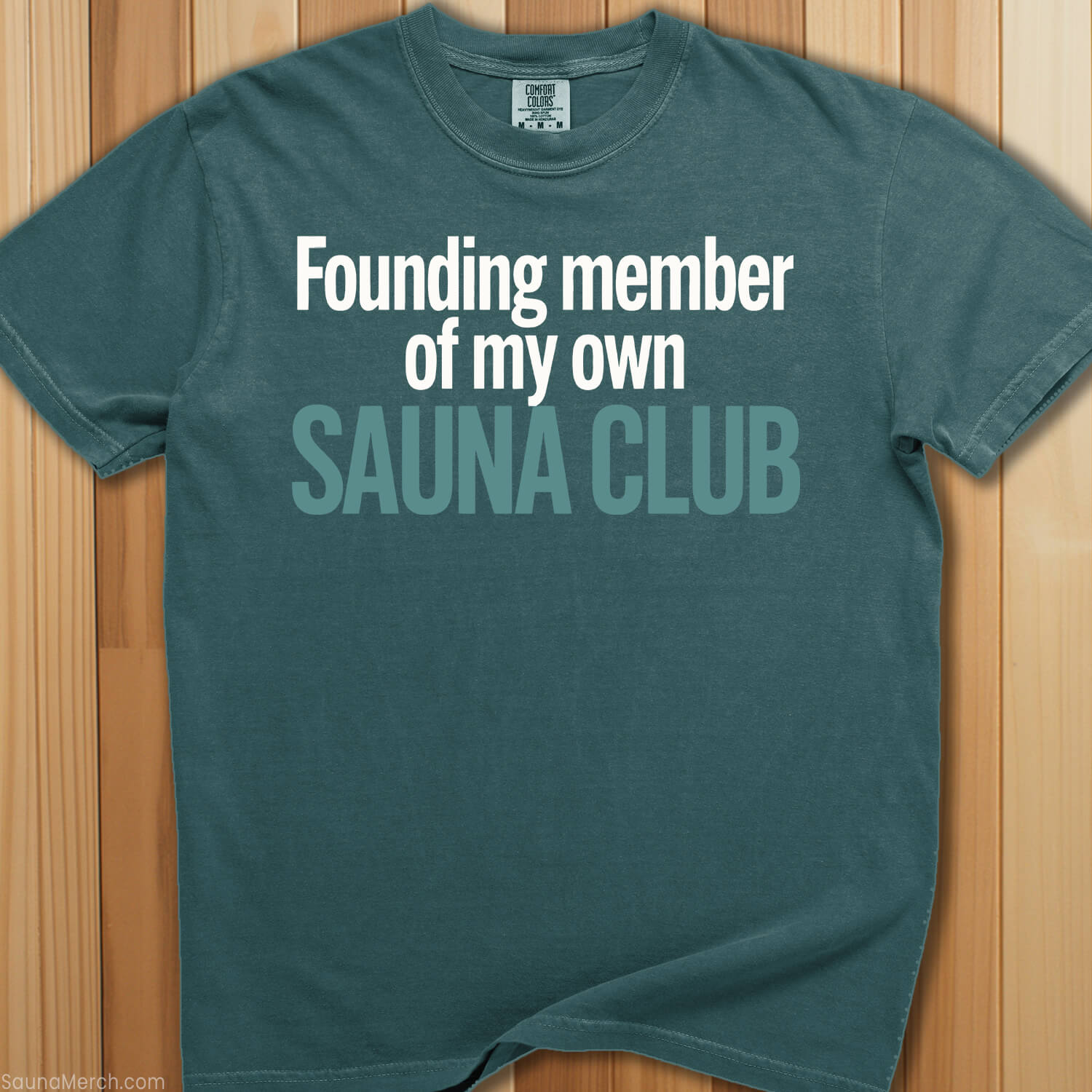 Founding Member Sauna Club T-Shirt - SaunaMerch