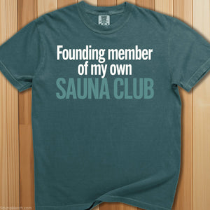 Founding Member Sauna Club T-Shirt - SaunaMerch