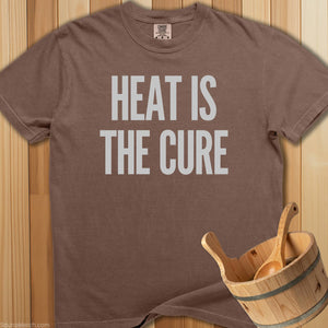 Heat Is The Cure T-Shirt - SaunaMerch