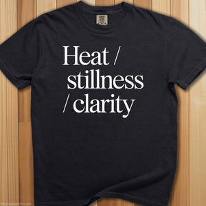 Heat Stillness Clarity T-Shirt - SaunaMerch