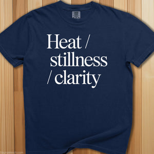 Heat Stillness Clarity T-Shirt - SaunaMerch