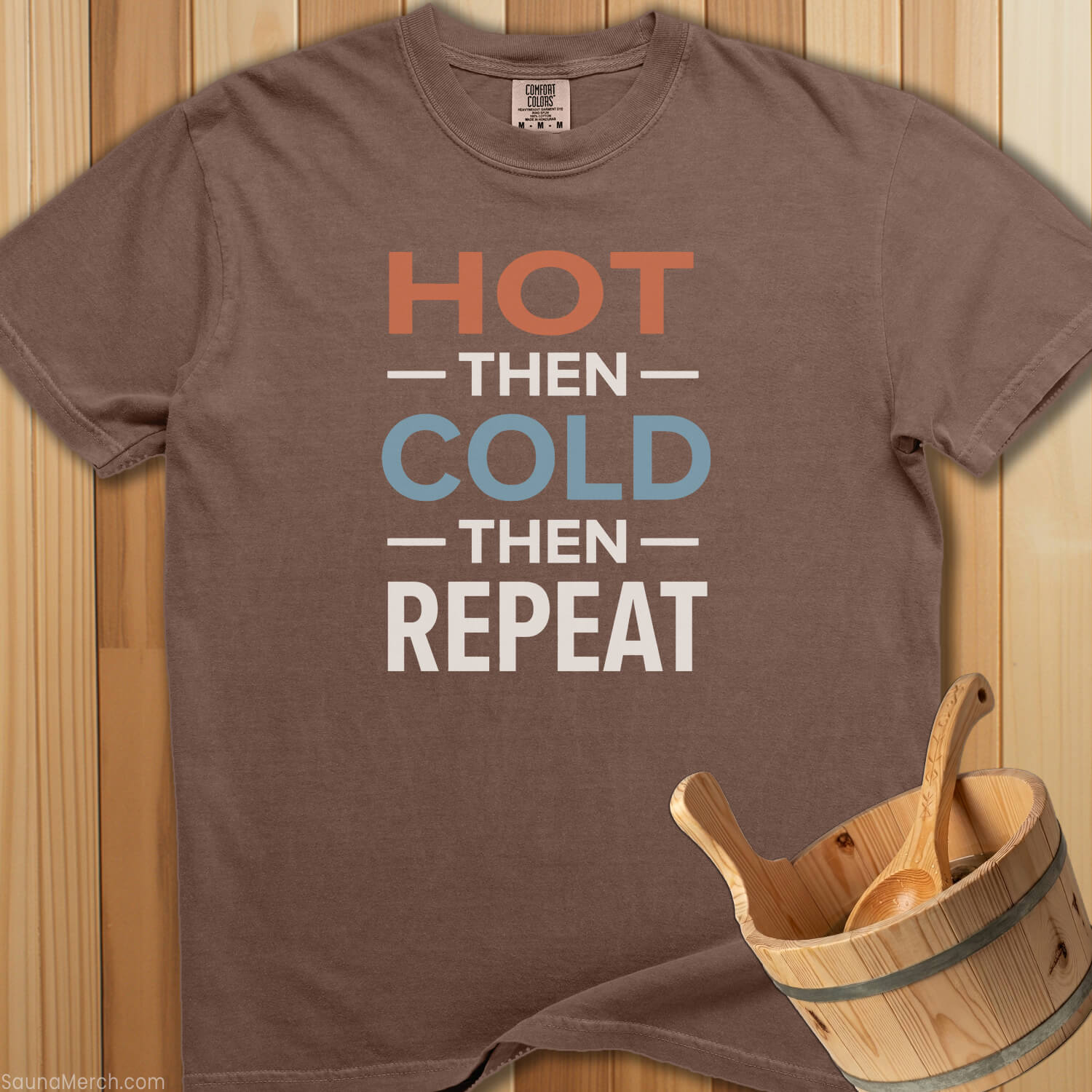 Heat Then Cold Then Repeat T-Shirt - SaunaMerch
