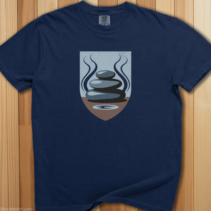 Heated Sauna Stones T-Shirt - SaunaMerch