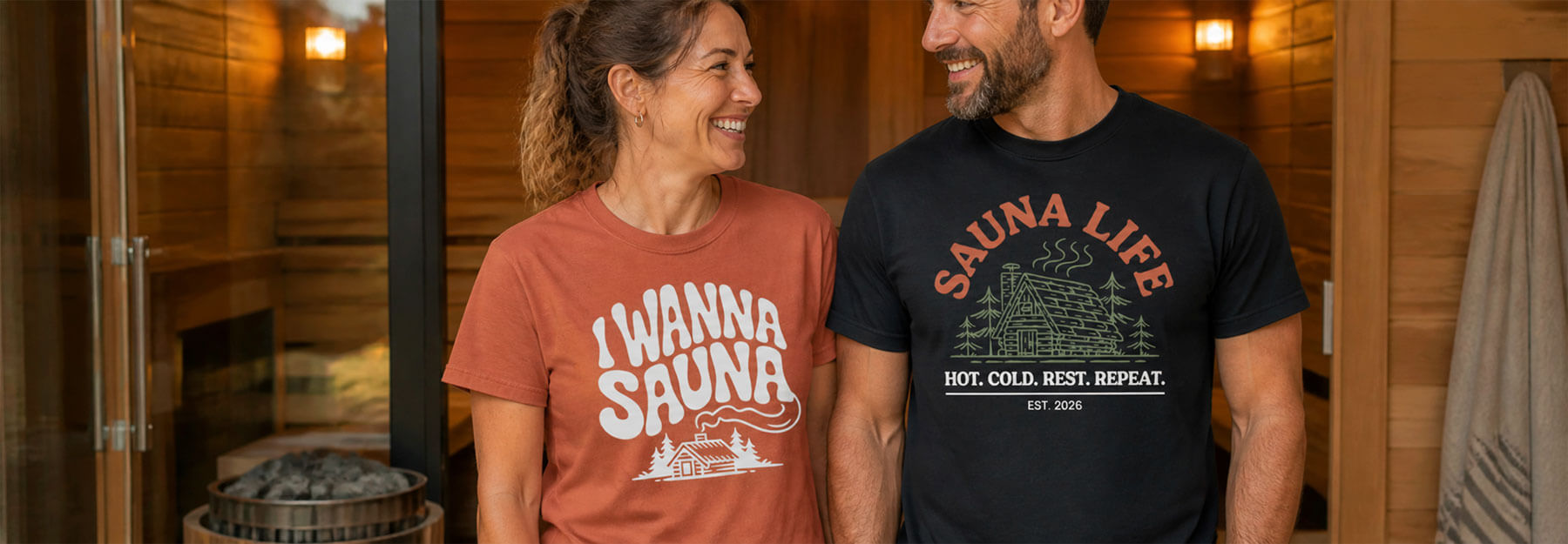 sauna merch banner