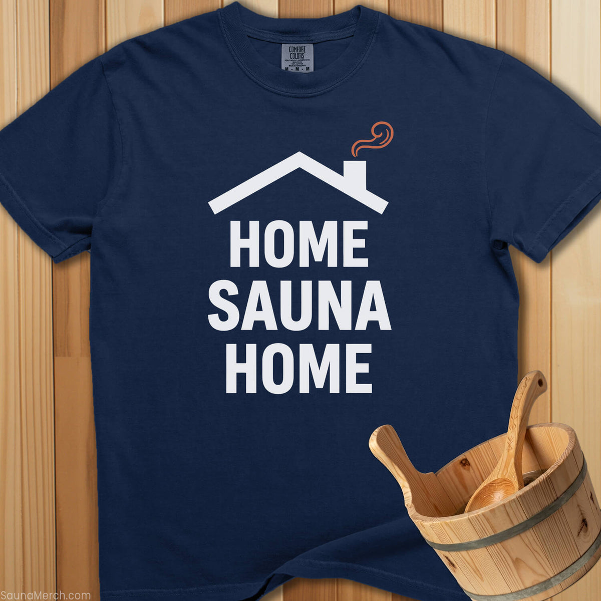 Home Sauna Home T-Shirt - SaunaMerch