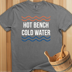 Hot Bench Cold Water T-Shirt - SaunaMerch