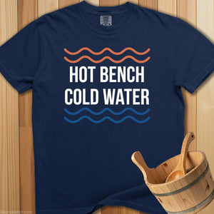Hot Bench Cold Water T-Shirt - SaunaMerch