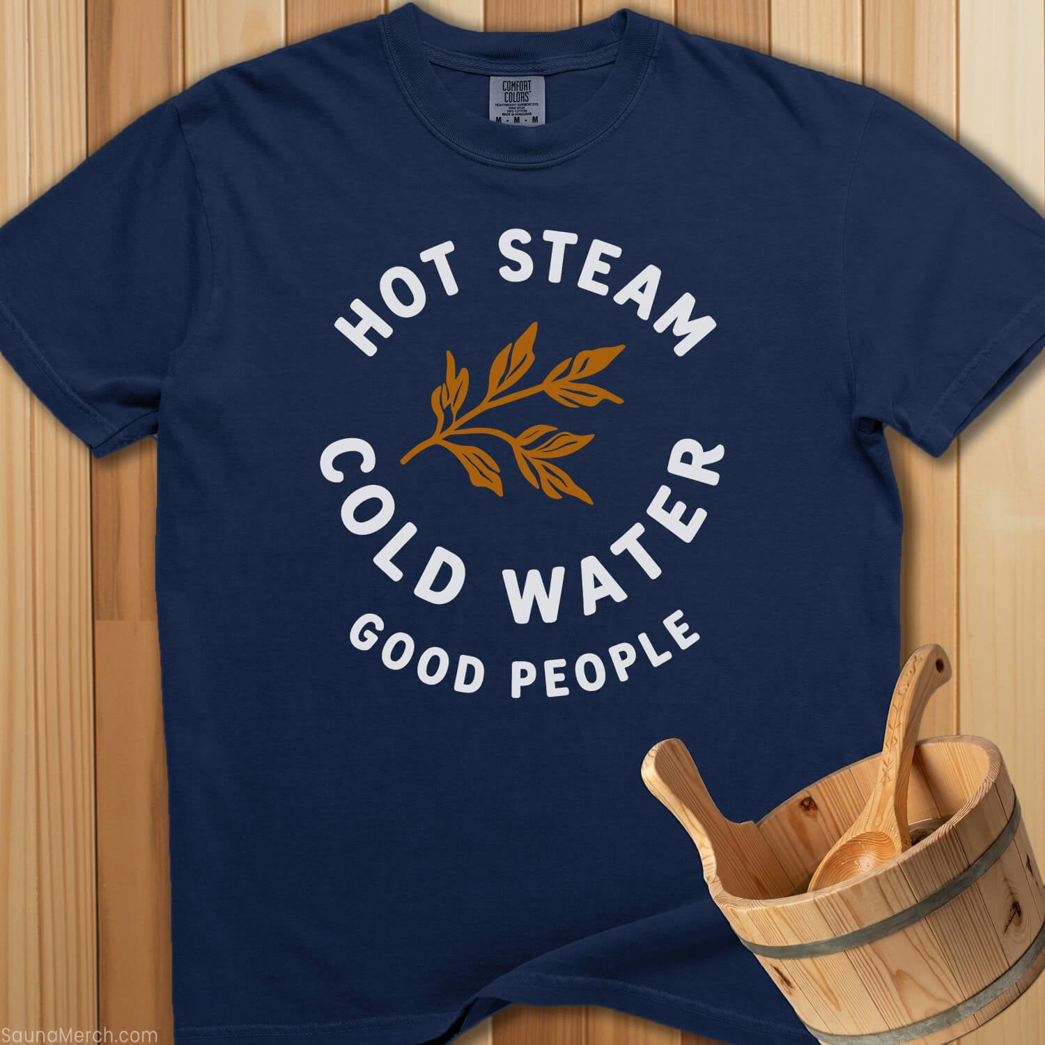 Hot Steam Cold Water T-Shirt - SaunaMerch