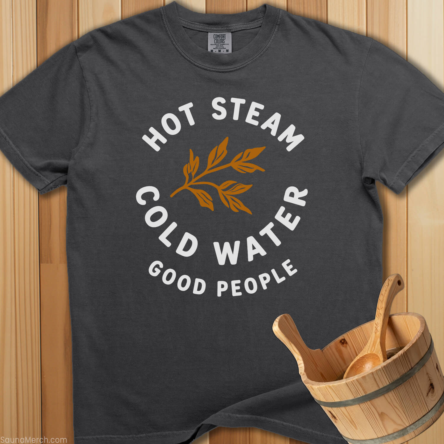 Hot Steam Cold Water T-Shirt - SaunaMerch