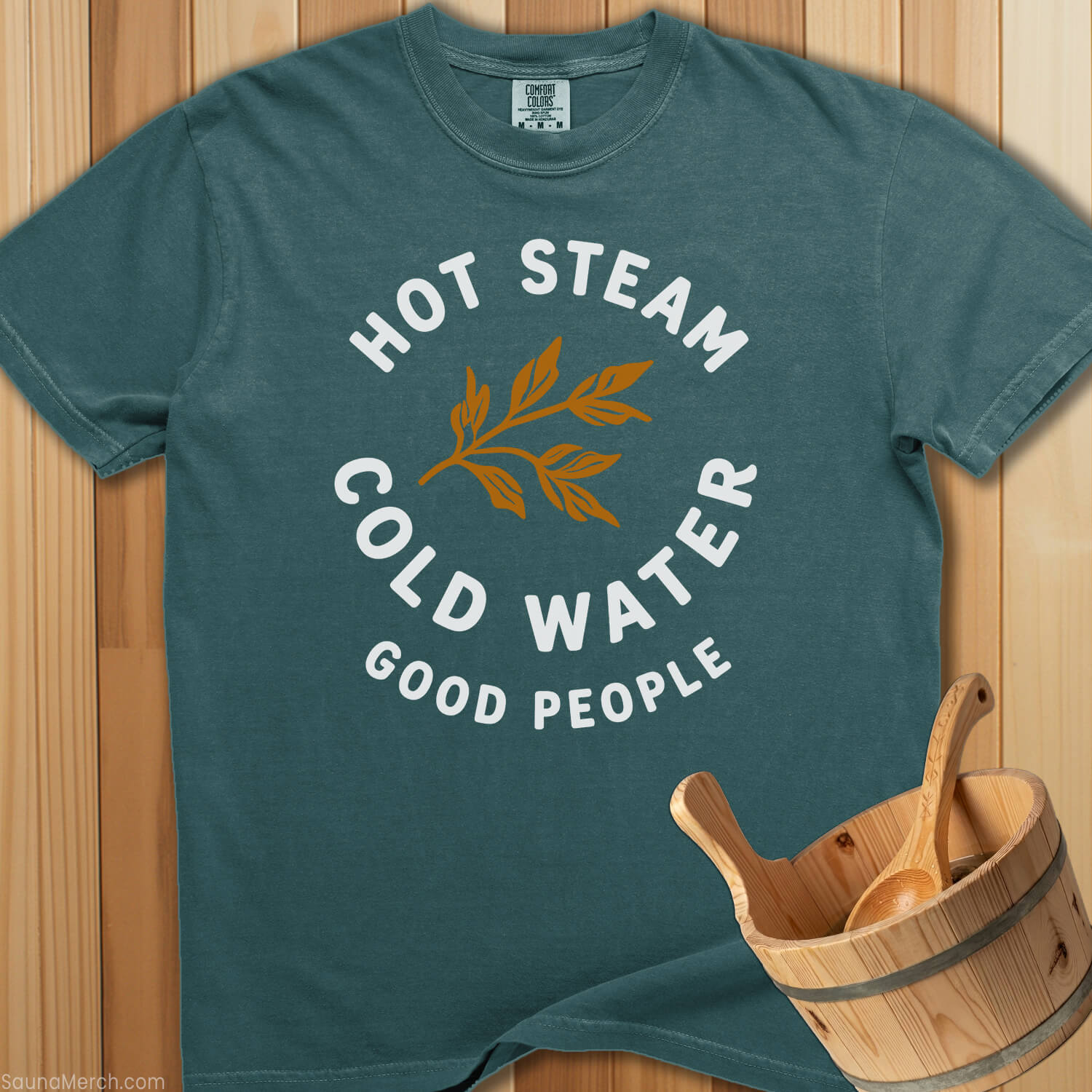 Hot Steam Cold Water T-Shirt - SaunaMerch
