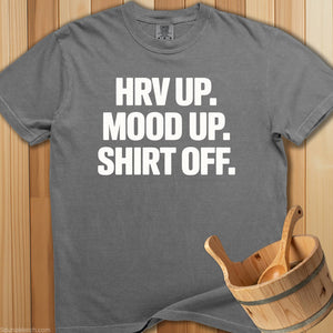 HRV Up Mood Up Sauna T-Shirt - SaunaMerch