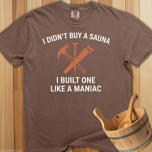 I Didn't Buy a Sauna, Built One Like a Maniac - SaunaMerch
