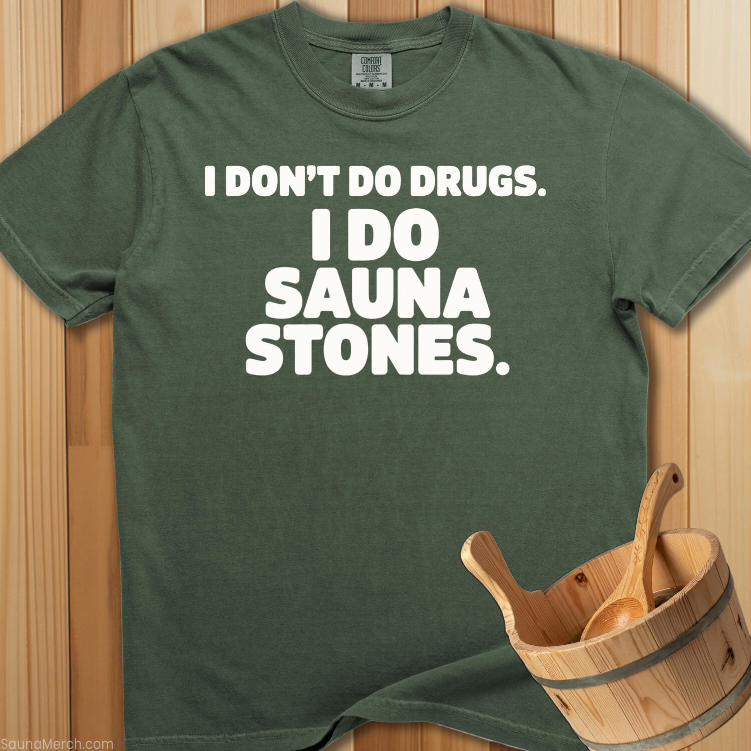 I Do Sauna Stones T-Shirt - SaunaMerch
