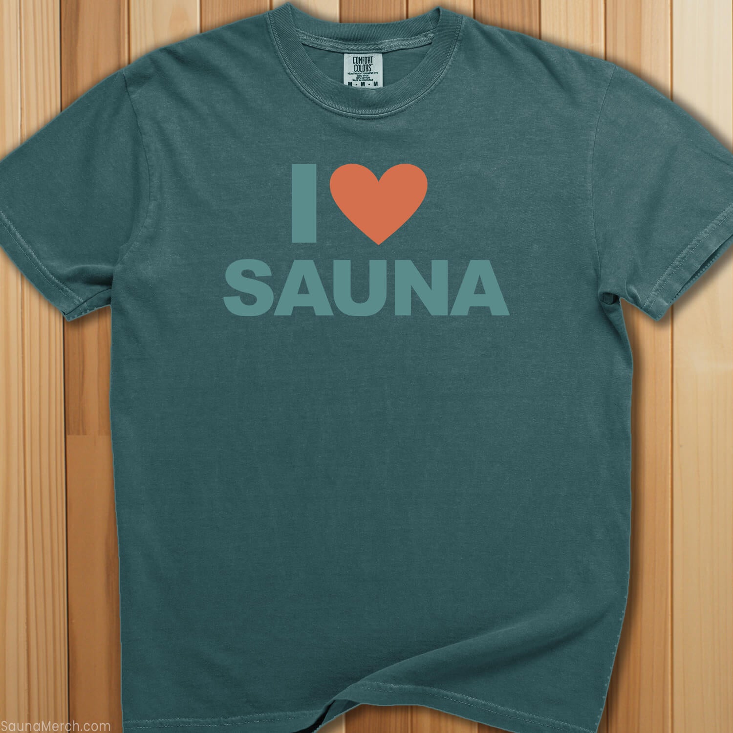 I Heart Sauna T-Shirt - SaunaMerch