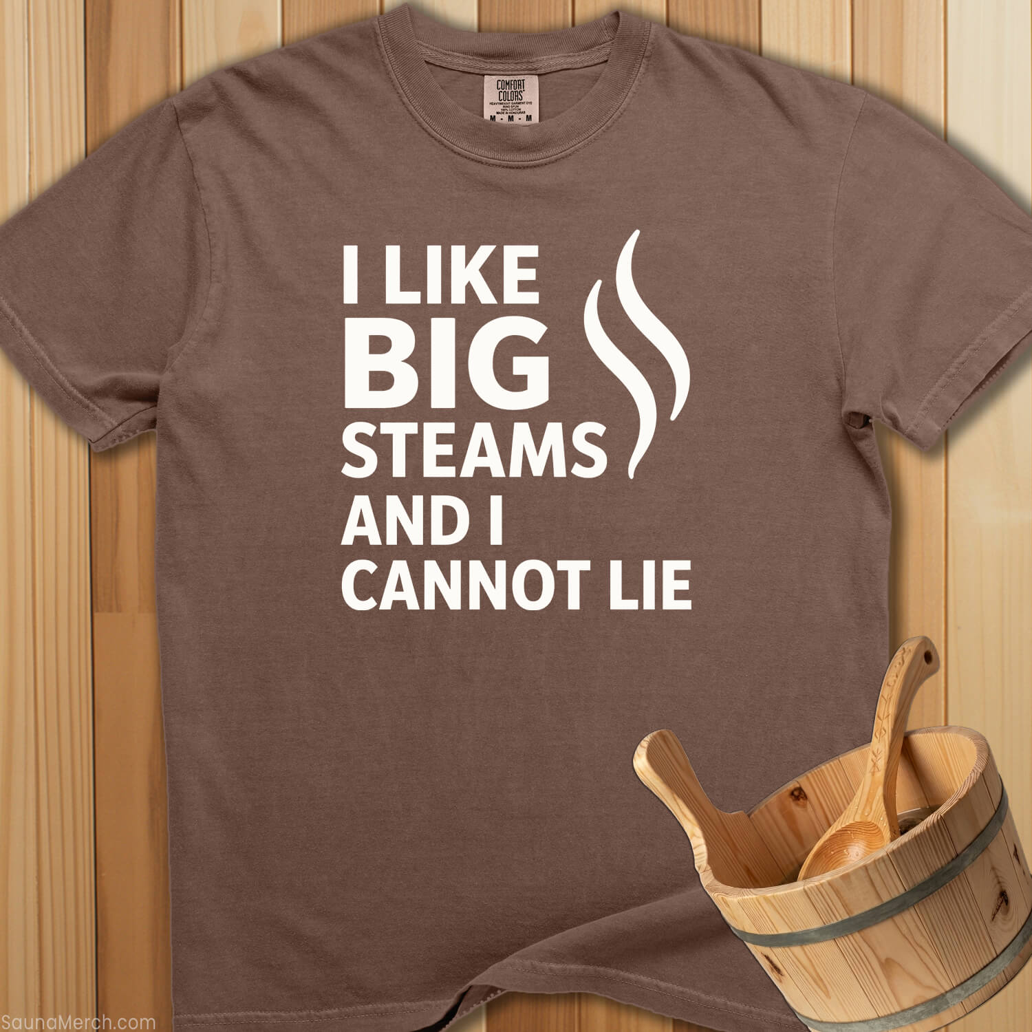 I Like Big Steams Cannot Lie T-Shirt - SaunaMerch