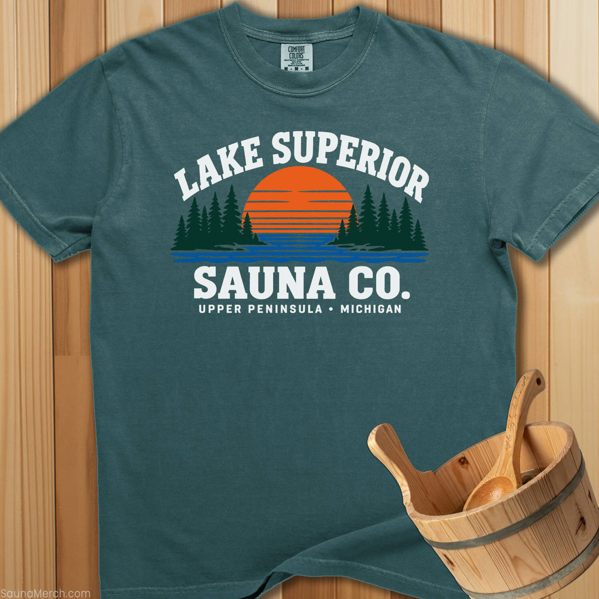 Lake Superior Sauna Co T-Shirt - SaunaMerch